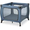 Image de Hauck Lit Parapluie et Parc Bebe Sleep N Play SQ Set, Inclus Matelas de 5 cm d'Épaisseur, Pliable, Compact, Sac de Transport, pour Bébés et Enfants de la Naissance à 15 kg, Bleu Foncé