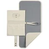 Image de hauck Tapis a Langer de Voyage Bebe Change N Walk - Pochette a Langer Nomade à Attacher, Pliable, Portable, avec Compartiment pour Couches, Lavable - Beige