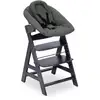 Image de Chaise haute avec siège nouveau-né Alpha Newborn Set Plus Dark Grey