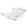 Image de hauck Plateau Repas Chaise Haute Bébé pour Alpha+ et Beta+, White