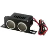 Image de HP Autozubehör Prise double Charge de courant max=10 A Montage sur ou sous-construction 12/24 V
