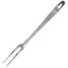 Image de Fackelmann 40696 Fourchette INOX 2 Piques à Viande et Barbecue, Acier Inoxydable, Argent, 30,5 x 2,4 x 3,5 cm