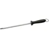 Image de Nirosta 43355 Fusil à aiguiser en acier inoxydable, Aiguiseur à couteaux, Acier inoxydable, Plastique, 30,5 cm