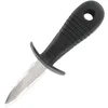 Image de Fackelmann 43780 Couteau à huîtres, couteau pour ouvrir les huîtres, couteau pour huître, Plastique, Acier inoxydable, Noir, Rouge, 15,5 x 5,3 x 3,9 cm