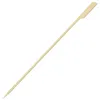 Image de Fackelmann 50866 Lot de 50 Pics à Brochettes en Bois 25 cm, Piques à Brochettes, Pics Apéro, Bâtonnets, Bambou