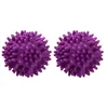 Image de Fackelmann 54022 Balles de séchage, Boule sèche-Linge, Boule de séchage pour Linge, Plastique, Violet, 6,5 cm