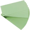 Image de HERLITZ - intercalaires, pour format A4, carton dur RC, perforée, 105 x 240 mm, 190 g/m2 contenu: 100