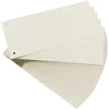 Image de Herlitz Lot de 100 intercalaires blancs