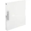 Image de Herlitz 11205770 Easy orga to go Classeur à anneaux A4 2 anneaux hauteur de remplissage 25 mm Blanc transparent, Format A4, dos 38 mm
