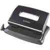 Image de Herlitz 1610492 Perforateur 1,6 mm avec réglette Noir métallisé (Import Allemagne)
