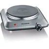 Image de SEVERIN Plaque de cuisson électrique 1 500 W, Plaque de cuisine idéale pour logement étudiant, dans le jardin ou au camping, Plaque électrique au thermostat réglable en continu, inox, KP 1092