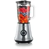 Image de SEVERIN Multi-Mixeur avec Smoothie Mix & Go, Inclus : Récipient de Mixage 1L et Récipient à Boisson 600 ml avec Couvercle, env. 500 W, SM 3737, Inox/Noir