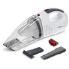 Image de Severin HV 7144, Aspirateur de Table pour Poussières/Liquides (Accu Li-Ions 7,4V, Câble Allume-Cigare 12V et 3 Accessoires Inclus, S´POWER home & car Li 20) Blanc/Rouge