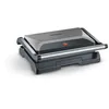 Image de SEVERIN Multi-gril viande compact, Gril électrique multifonction pour légumes, steaks et paninis, Gril viande avec plaques antiadhésives, 800 W, Gris/Noir, KG 2394