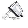 Image de SEVERIN Batteur électrique 400 W, Fouet électrique avec 5 vitesses, fonction turbo et poignée Soft-Touch, Batteur mixeur livré avec 2 fouets et 2 crochets de pétrissage en inox, HM 3830