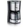 Image de SEVERIN Cafetière Filtre "TypeSwitch", 1 000W, 1L, Juqu'à 8 tasses, Sélecteur d’arôme, Verseuse isotherme, Inox/Noir, KA 4845