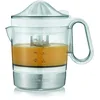 Image de SEVERIN Presse-agrumes 40 W, Presse-agrumes électrique avec 2 cônes amovibles, réservoir XXL 1 L, Accessoire de cuisine pour jus de fruits fraîchement pressés, blanc, CP 3535