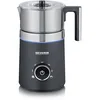 Image de SEVERIN Émulsionneur de lait Spuma 700, Mousseur de lait à induction 500 W, Mousseur à lait électrique, Chocolatière 700 ml, température réglable, inox/noir, SM 3586