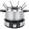 Image de Severin 2471 Appareil à fondue 1500 W réglage de la température en continu acier inoxydable, noir
