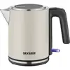 Image de Severin 9577 Bouilloire sans BPA, voyant lumineux beige, noir
