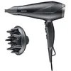 Image de SEVERIN Seche cheveux performant avec moteur AC et technologie ionique, Sèche cheveux avec diffuseur et concentrateur amovibles, sèche-cheveux puissant 2 300 W, Noir, HT 0167