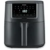 Image de SEVERIN Friteuse à air chaud, Air fryer 11 programmes automatiques, Friteuse sans huile avec technologie à air chaud et panier de 7 L sans PFAS, Multicuiseur à écran tactile, Noir, FR 2462