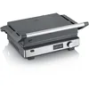 Image de SEVERIN SEVINI FLEX Multi-gril viande 3 en 1, Gril électrique multifonction pour légumes, steaks et paninis, Appareil à gaufres, Gril viande avec plaques antiadhésives, 2 000 W, Inox/Noir, KG 2380
