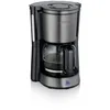 Image de SEVERIN Cafetière Filtre "Type", 1 000W, 1,4L, Jusqu'à 10 tasses, Porte-filtre amovible avec système anti-goutte, KA 9340, Dark Inox