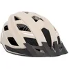 Image de Fischer Urban Plus Dallas Casque de vélo pour Adulte, Taille S/M, 52-59 cm, Beige, avec feu arrière LED intégré