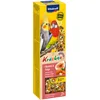 Image de Vitakraft Kräcker - Friandise pour Grande Perruche aux amandes et figues - Baguettes enrichies en vitamines et minéraux - Recette sans sucres ajoutés (8 x 180g)