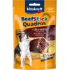 Image de VITAKRAFT- Beef Stick Quadros, Friandises pour Chiens, Sticks De Viande avec Pomme De Terre Et Foie, Friandises D’Entraînement, sans Sucres Ajoutés (1X 70G)