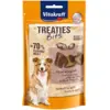 Image de VITAKRAFT- Treaties Bits, Friandise Pour Chiens, Snack Moelleux Fourré Au Pâtée De Foie, Friandise D'Entraînement, Sans Ajout De Sucre (1 X 120G)