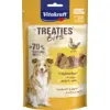 Image de Vitakraft Treaties - Friandise Moelleuse pour Chien au Poulet - Forte teneur en Viande pour Une récompense d'exception - Recette sans céréales ni Sucre ajouté - Sachet refermable de 120g