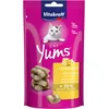 Image de Vitakraft Cat Yums, friandise pour chat, snack moelleux fourré au fromage, en sachet refermable, sans sucres ajoutés (1x 40g)