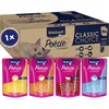 Image de Vitakraft Poésie Classique, format économique, alimentation humide pour chats, en sauce, au poulet, à la dinde, au boeuf, au saumon, sans ajout de sucre ni de céréales (1 paquet de 96 x 85g)