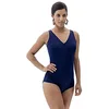 Image de Fashy Maillot de bain Femme 1 pice, 2200_54 Bleu marine FR : 54 (Taille Fabricant : 52)