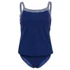 Image de Fashy Ensemble Tankini pour Femme, Marine, 44/B