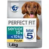 Image de Perfect Fit Senior10+ - Croquettes pour petit chien senior (<10kg), riche en poulet, 1 sac de 1,4kg