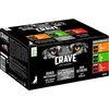 Image de Crave Nourriture Humide pour Chien Adulte, en pâté, 6 boîtes, 6 x 400 g   Nourriture pour Chien Humide en 3 variétés différentes, avec 100% de protéines Naturelles sans ajout de céréales