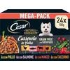 Image de Cesar Natural Goodness Premium Nourriture Humide pour Chien dans Un Bol 4 variétés en Sauce en terrine 24 x 100 g