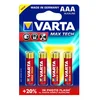 Image de Varta 4 piles LR3 AAA Max Tech