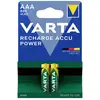 Image de Varta RECH.AC.Power AAA800mAh BLI2 Pile rechargeable LR3 (AAA) NiMH 800 mAh 1.2 V 2 pc(s)