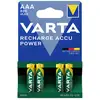 Image de Pile rechargeable LR3 (AAA) Varta RECH.AC.Power AAA800mAh BLI4 NiMH 800 mAh 1.2 V 4 pc(s)