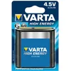 Image de VARTA Piles 4,5V Pile Plate, lot de 1, Longlife Power, Alcaline, adaptée aux lampes et appareils à forte consommation d'énergie