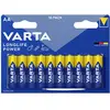 Image de Varta LONGLIFE Power AA Bli 10 Pile LR6 (AA) alcaline(s) 2.96 Ah 1.5 V 10 pc(s)