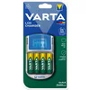Image de VARTA Chargeur de Piles, incl. 4X AA 2600mAh, charge jusqu'à 4 AA/AAA Piles rechargeables, LCD Charger, avec câble USB & adaptateur 12V