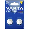 Image de Varta Pile bouton CR 2450 3 V 2 pc(s) 570 mAh lithium LITHIUM Coin CR2450 Bli 2