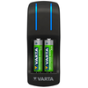 Image de Varta Chargeur de poche + 4 piles AA rechargeables 2100mAh