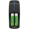 Image de Varta Mini-chargeur + 2 piles AA rechargeables 2100mAh