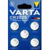 Image de VARTA PILE LITHIUM CR2025 x 5